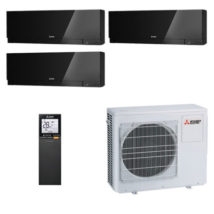 Мульти сплит-система на 3 комнаты Mitsubishi Electric MSZ-EF22VGKB x3 / MXZ-3F54VF