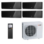 Мульти сплит-система на 4 комнаты Mitsubishi Electric MSZ-EF22VGKB x4 / MXZ-4F72VF