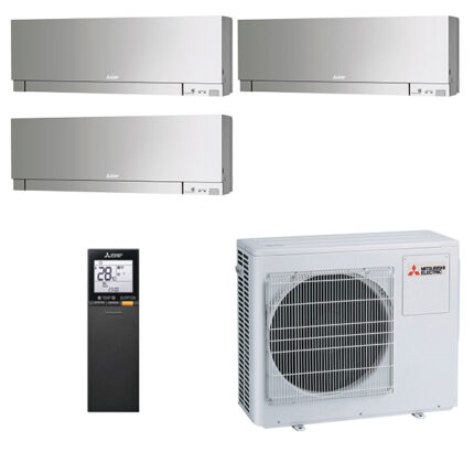Мульти сплит-система на 3 комнаты Mitsubishi Electric MSZ-EF22VGKS x3 / MXZ-3F54VF