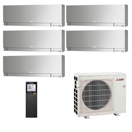 Мульти сплит-система на 5 комнат Mitsubishi Electric MSZ-EF22VGKS x5 / MXZ-5F102VF