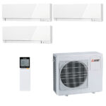 Мульти сплит-система на 3 комнаты Mitsubishi Electric MSZ-EF22VGKW x3 / MXZ-3F54VF