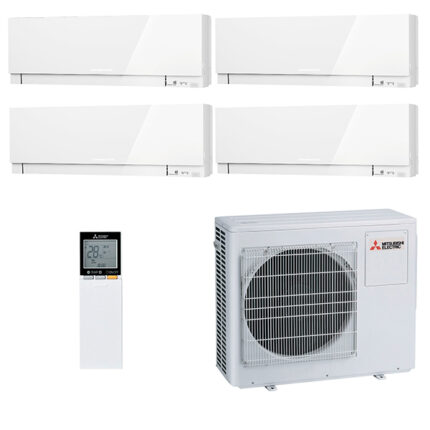 Мульти сплит-система на 4 комнаты Mitsubishi Electric MSZ-EF22VGKW x4 / MXZ-4F72VF