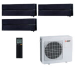 Мульти сплит-система на 3 комнаты Mitsubishi Electric MSZ-LN25VG2B x3 / MXZ-3F68VF