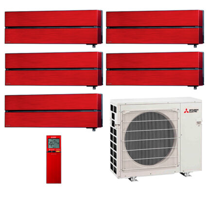 Мульти сплит-система на 5 комнат Mitsubishi Electric MSZ-LN25VG2R x5 / MXZ-5F102VF