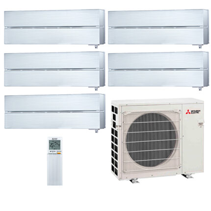 Мульти сплит-система на 5 комнат Mitsubishi Electric MSZ-LN25VG2V x5 / MXZ-5F102VF