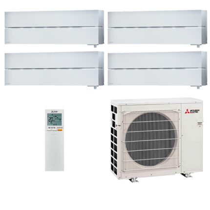 Мульти сплит-система на 4 комнаты Mitsubishi Electric MSZ-LN25VG2W x4 / MXZ-4F83VF