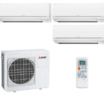 Мульти сплит-система на 3 комнаты Mitsubishi Electric MSZ-HJ25VA x 2 + MSZ-HJ35VA / MXZ-3HJ50VA-ER1