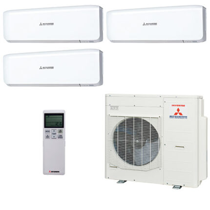 Мультисплит система Mitsubishi Heavy SRK25ZS-W + SRK35ZS-W + SRK50ZS-W / SCM100ZМ-S