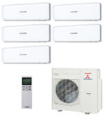 Мультисплит система Mitsubishi Heavy SRK20ZS-W x 3 + SRK35ZS-W + SRK50ZS-W / SCM125ZМ-S
