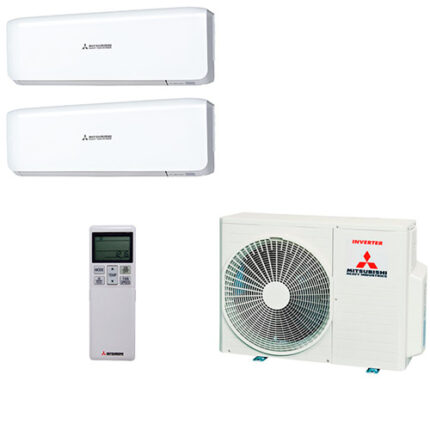 Мультисплит система Mitsubishi Heavy SRK25ZS-W + SRK35ZS-W / SCM50ZS-S1