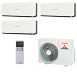 Мультисплит система Mitsubishi Heavy SRK25ZS-WB x 3 / SCM60ZМ-S1
