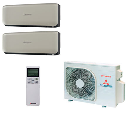 Мультисплит система Mitsubishi Heavy SRK25ZS-WT x 2 / SCM45ZS-S