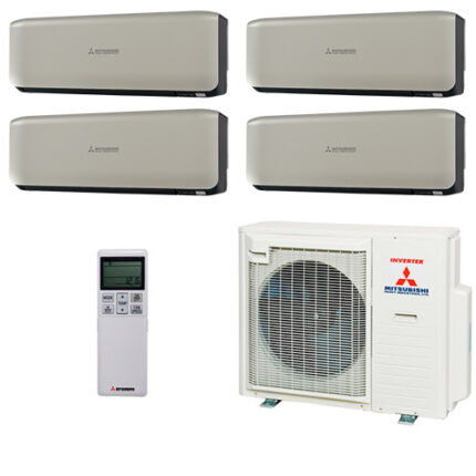 Мультисплит система Mitsubishi Heavy SRK20ZS-WT x 2 + SRK25ZS-WT + SRK35ZS-WT / SCM80ZМ-S1