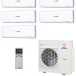 Мультисплит система Mitsubishi Heavy SRK25ZSX-W x 5 / SCM100ZМ-S