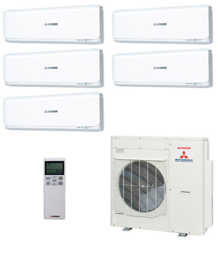 Мультисплит система Mitsubishi Heavy SRK20ZSX-W x 3 + SRK35ZSX-W + SRK50ZSX-W / SCM125ZМ-S