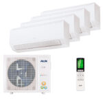 Мульти сплит-система на 4 комнаты AUX AMWM-H07/4R2(BA) x 4 / AM4-H36/4DR2