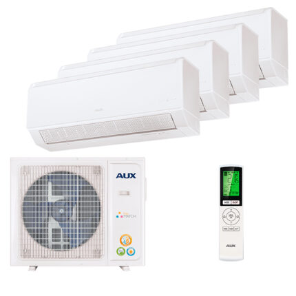 Мульти сплит-система на 4 комнаты AUX AMWM-H07/4R2(BA) x 4 / AM4-H36/4DR2