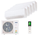 Мульти сплит-система на 5 комнат AUX AMWM-H07/4R2(BA) x 5 / AM5-H42/4DR2