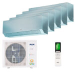 Мульти сплит-система на 5 комнат AUX AMWM-H09/4R2(CD) x 5 / AM5-H42/4DR2