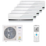 Мульти сплит-система на 5 комнат AUX AMWM-H09/4R1 x 5 / AM5-H42/4DR1