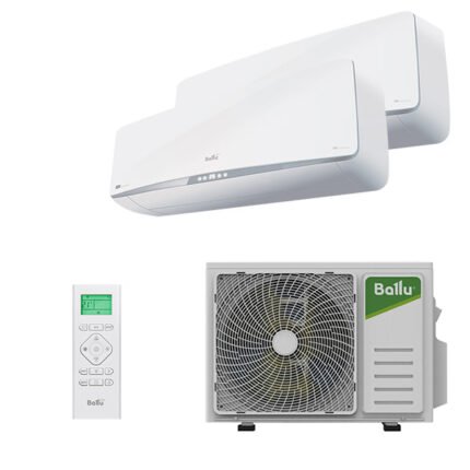 Мульти сплит-система на 2 комнаты Ballu BSEI-FM/in-09HN8/LP_EU + BSEI-FM/in-18HN8/LP_EU / B3OI-FM/out-24HN8/LP_EU