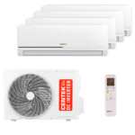Мульти сплит-система на 4 комнаты Centek CT-66AMWM-H09/4R3B(FX) x 4 / CT-66AM4-H36/4DR3C