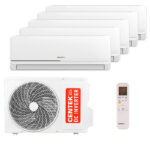 Мульти сплит-система на 5 комнат Centek CT-66AMWM-H07/4R3B(FX) x 5 / CT-66AM5-H42/4DR3C