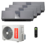 Мульти сплит-система на 4 комнаты Centek CT-66AMWM-H09/4R3B(HG) (IN) x 4 / CT-66AM4-H36/4DR3C