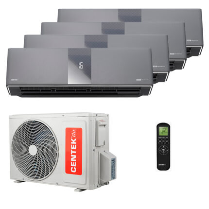 Мульти сплит-система на 4 комнаты Centek CT-66AMWM-H09/4R3B(HG) (IN) x 4 / CT-66AM4-H36/4DR3C