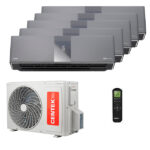 Мульти сплит-система на 5 комнат Centek CT-66AMWM-H09/4R3B(HG) (IN) x 5 / CT-66AM5-H42/4DR3C