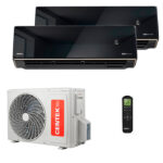 Мульти сплит-система на 2 комнаты Centek CT-66AMWM-H09/4R3B(HE) (IN) x 2 / CT-66AM2-H18/4DR3C