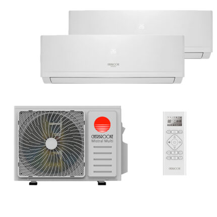 Мульти сплит-система на 2 комнаты Cherbrooke AMI-07UW4RK x 2 / AOI2-14U4RK