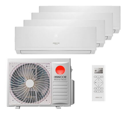Мульти сплит-система на 4 комнаты Cherbrooke AMI-07UW4RK x 4 / AOI4-27U4RK