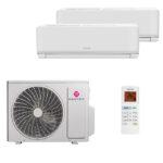 Мульти сплит-система на 2 комнаты Dantex RK-MW07HG x 2 / RK-2M14HGE-W