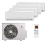 Мульти сплит-система на 4 комнаты Dantex RK-MW07HG x 4 / RK-4M28HGE-W