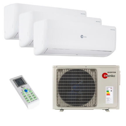 Мульти сплит-система на 3 комнаты Denko DHMULT - 09 + DHMULT - 12 x 2 / DNMULT - 30/3