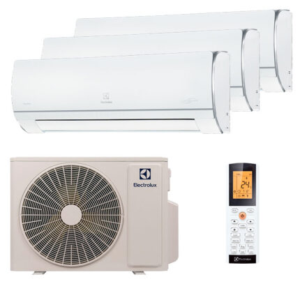 Мульти сплит-система на 3 комнаты Electrolux EACS/I-07HP FMI/N8_ERP_25Y x 3 / EACO/I-24 FMI-3/N8_ERP