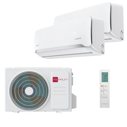 Мульти сплит-система на 2 комнаты Ferrum iFIS09F3C x 2 / iFOS18FM1A