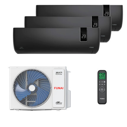 Мульти сплит-система на 3 комнаты Funai RAM-I-BS30HP.W01 x 2 + RAM-I-BS35HP.W01 / RAM-I-3OK80HP.01/U