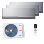 Мульти сплит-система на 3 комнаты Funai RAM-I-KM25HP.W01/S x 3 / RAM-I-3OK60HP.01/U