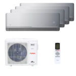 Мульти сплит-система на 4 комнаты Funai RAM-I-KM25HP.W01/S x 4 / RAM-I-4OK85HP.01/U