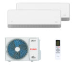 Мульти сплит-система на 2 комнаты Funai RAM-I-KMS25HP.W01/S x 2 / RAM-I-2OK40HP.01/U