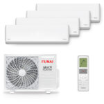 Мульти сплит-система на 4 комнаты Funai RAMI-SM25HP.D04/S x 3 + RAMI-SM35HP.D04/S / RAMI-4OR80HP.D05/U