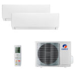 Мульти сплит-система на 2 комнаты Gree GWH09AGAXA-K6DNA4C/I x 2 / GWHD(18)NK6OO (LC)(LH)