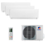 Мульти сплит-система на 3 комнаты Gree GWH09AGAXA-K6DNA4C/I x 2 + GWH12AGBXB-K6DNA4C/I / GWHD(24)NK6OO (LC)(LH)