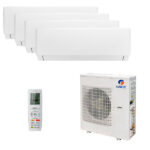 Мульти сплит-система на 4 комнаты Gree GWH09AGAXA-K6DNA4C/I x 2 + GWH12AGBXB-K6DNA4C/I + GWH18AGD-K6DNA4D/I / GWHD(36)NK6LO(LC)(LH)