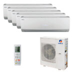 Мульти сплит-система на 5 комнат Gree GWH07QAXA-K6DNC2C/I x 5 / GWHD(42)NK6LO(LC)(LH)