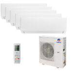 Мульти сплит-система на 5 комнат Gree GWH09AGAXA-K6DNA4C/I x 5 / GWHD(42)NK6LO(LC)(LH)