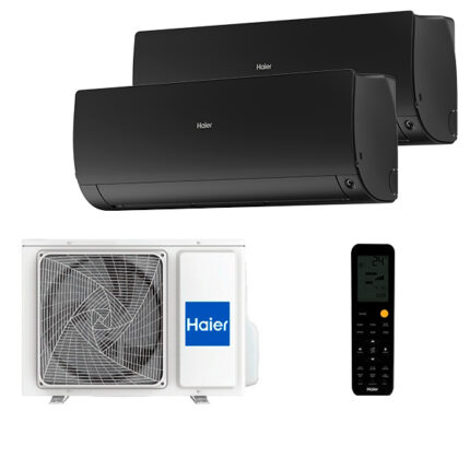 Мульти сплит-система на 2 комнаты Haier AS25S2SF3FA-B x 2 / 2U40S2SM1FA Flexis Super Match