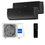 Мульти сплит-система на 2 комнаты Haier AS25S2SF3FA-B x 2 / 2U50S2SM1FA-3 Flexis Super Match